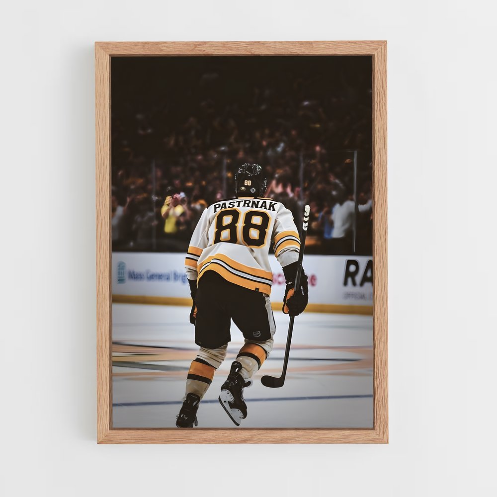 Poster Pastrnak Power – affiche Hockey sur glace (vue 4)